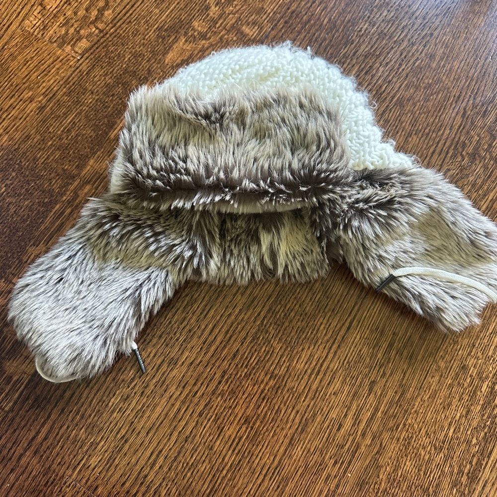 Calvin Klein Faux Fur Trapper Hat